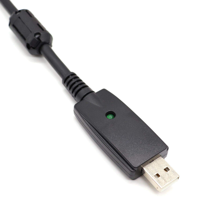 [AUSTRALIA] - SiYear USB Guitar Cable -USB 2.0Interface Male to 6.35mm (1/4inch) TS Mono Electric Guitar Converter Cable, Studio Audio Cable Guitar Computer Connector Cord Adapter for Instruments Recording Singing USB-6.35TS-3M 