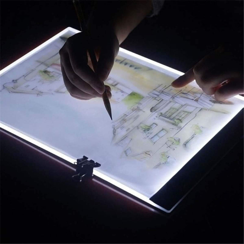 LED Tracing Board. Ultra Thin 13x8.5in Light Box is Ideal for Arts & Crafts Including DIY 5d Diamond Painting, Craft, Quilting, Animation Drawing, Tracing by Numbers. USB Powered, dimmable. (A4) A4