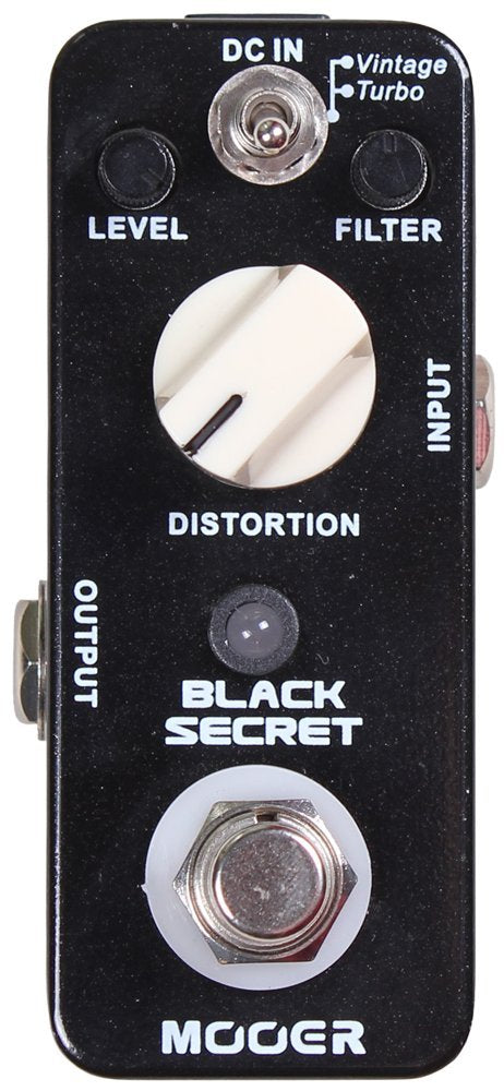 [AUSTRALIA] - Mooer Black Secret, distortion micro pedal 