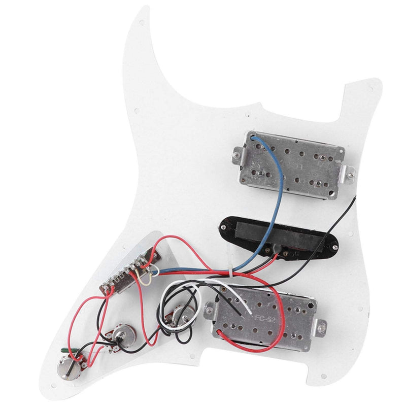 Humbucker Pickguard Useful for SQ Electric Guitar for Guitar Players (white)