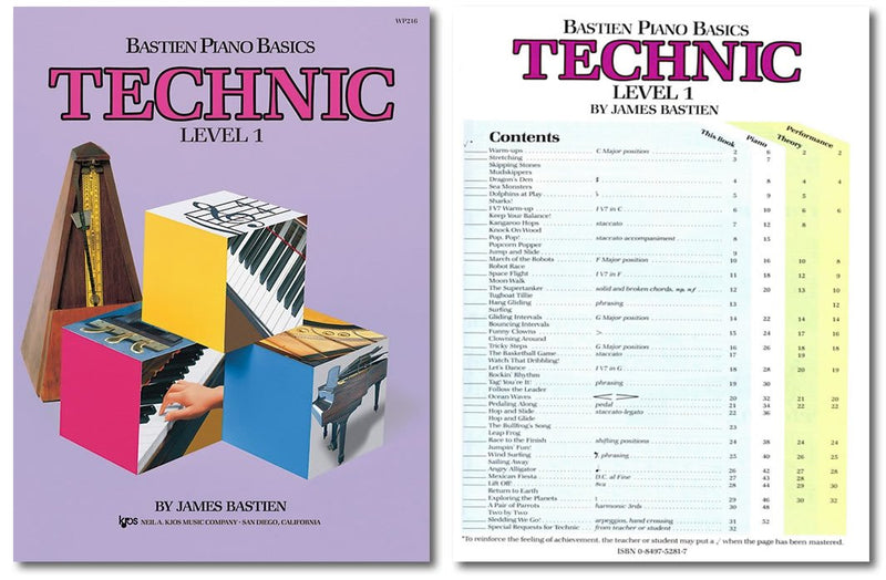 Bastien Piano Basics Level 1 Learning Set By Bastien - Lesson, Theory, Performance, Technique & Artistry Books & Juliet Music Piano Keys 88/61/54/49 Full Set Removable Sticker