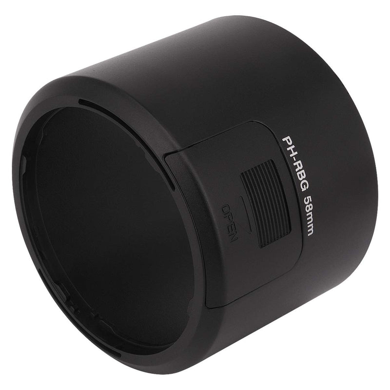Haoge Bayonet Lens Hood for Pentax SMCP DA 55-300mm f4-5.8 ED Lens Replaces Pentax PH-RBG 58mm