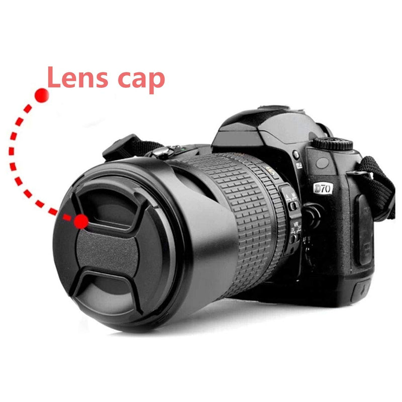 67mm Lens Cap Center Snap on Lens Cap Suitable Suitable &for Nikon &for Canon &for Sony Any Lenses with Ø 67mm Camera 67mm Lens Cap