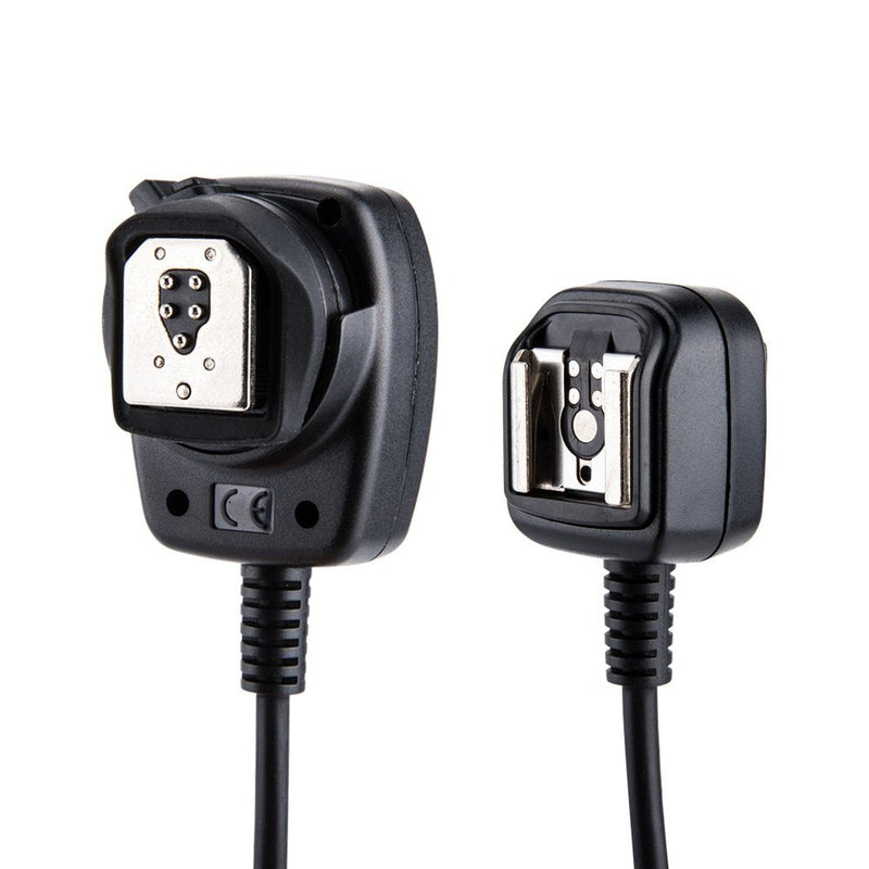 [AUSTRALIA] - Flash TTL Cord JJC Off-Camera Flash Hot Shoe Cord for Canon R5 R6 RP R T8i T7 T7i T6 T6i T6s T5 T5i SL3 SL2 90D 80D 77D 6D Mark II 5D Mark IV M50 M6,etc Replaces Canon OC-E3 Cord -1.3m 