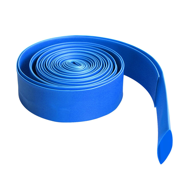 Aoje-Link 18mm ID Blue Heat Shrink Tubing Shrinkable Tube 5M(16.4Ft) 1pcs 18mm x 5M(Ф * L)
