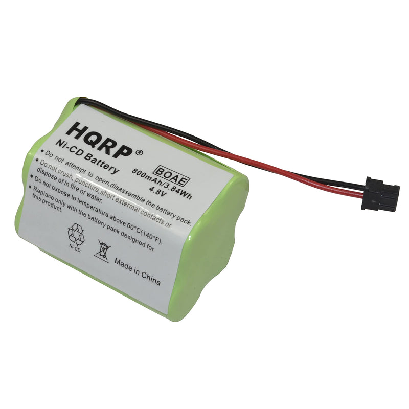 HQRP Battery Compatible with Uniden Bearcat SPORTCAT BP-120 BP120 BP-150 BP150 BP-180 BP180 BP-250 BP250 BBTY0356001 Replacement