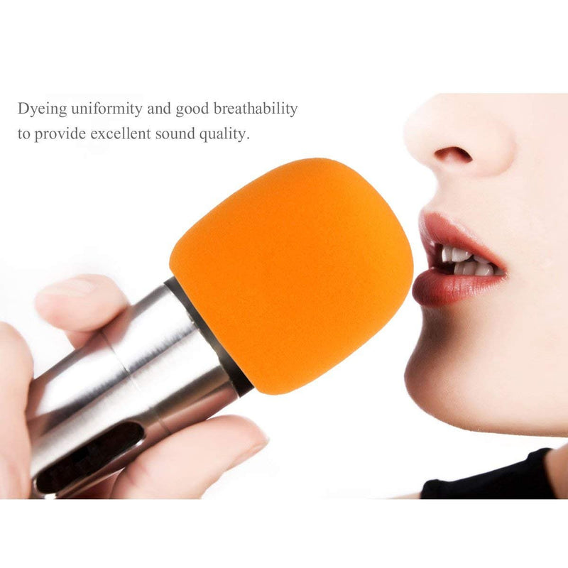 [AUSTRALIA] - ANBANA @ 10 Pack Colors Handheld Stage Microphone Windscreen Foam Mic Cover Karaoke DJ 