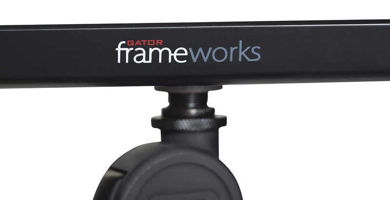 Gator Frameworks Multi Holder Stand Attachment Holdsup to (4) Microphones Wired or Wireless (GFW-MIC-4TRAY)