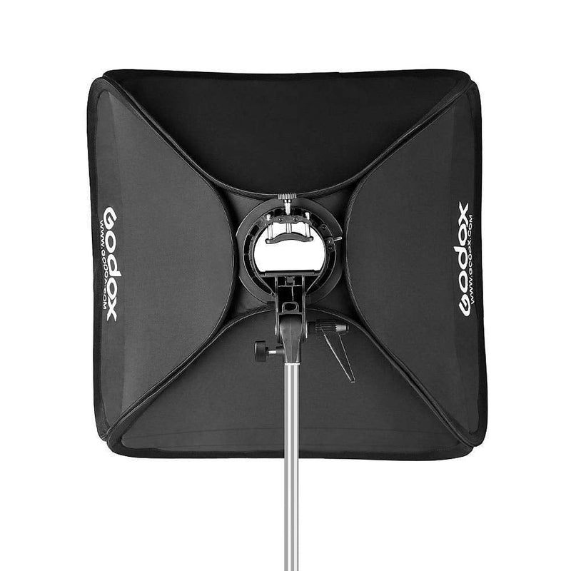 Godox 24"x24"/60cmx60cm Portable Collapsible Softbox Kit for Camera Photography Studio Flash fit Bowens Elinchrom Mount 24''x24'' Softbox