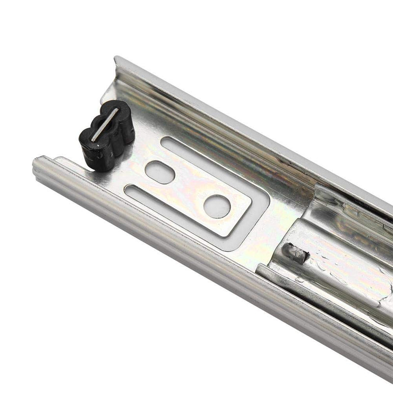 2pcs 5in Mini Short Drawer Slides Furniture Guide Rail Full Extension Kitchen Cupboard Hardware for Cabinets, Closets
