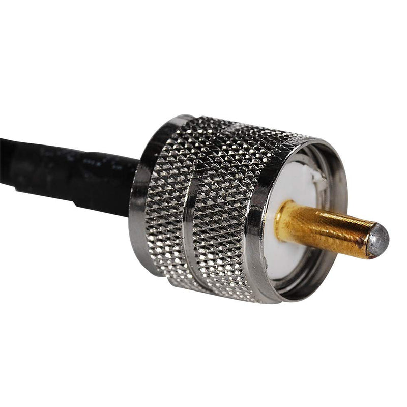 Eagles 6feet rg58 Coax Cable with UHF Male PL259 to UHF Male PL259 connectors for CB/Ham Radio