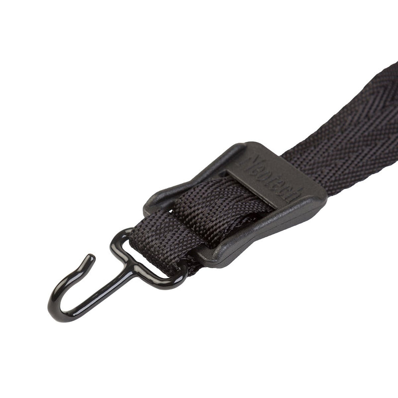 Neotech Pad-It Strap, Black, Regular, Metal Hook Saxophone Strap (3901192)