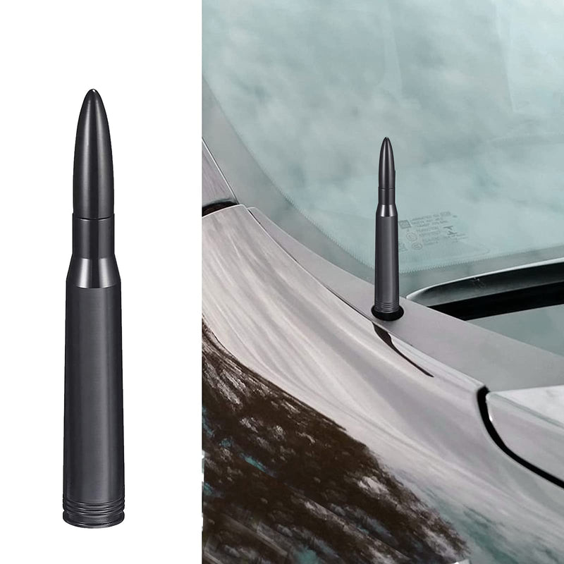 [AUSTRALIA] - zofikol Car Truck Antenna Compatible for Chevy & GMC Trucks, 1500 2500 3500 HD Vehicle Antenna Mast Car Truck Antenna Replacement, Black 