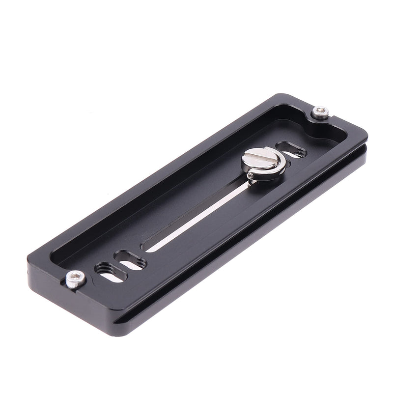 Fotga PU120 Aluminum Quick Release Plate with 1/4" Screw Mount for Camera Tripod Ball Head,Compatible with Benro Arca Swiss Style PU120(120mm)