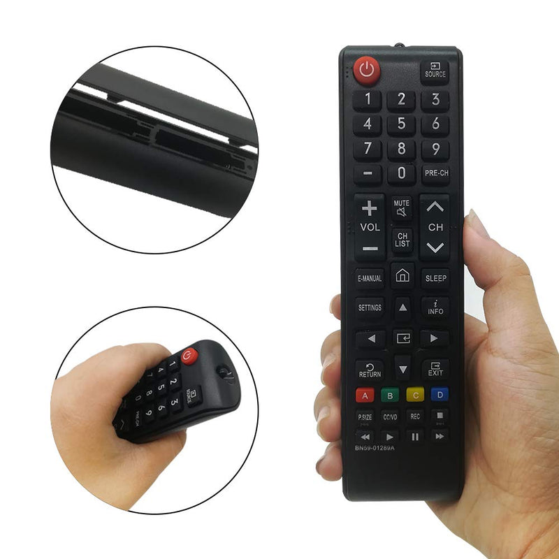 Replacement Samsung TV Remote BN59-01289A for Samsung Smart TV UN55MU6290F UN55MU6290FXZA UN65MU6070F UN40MU6290 UN40MU6290FXZA UN75MU6290F UN55FH6200F UN65MU1290 - Pre-Programmed