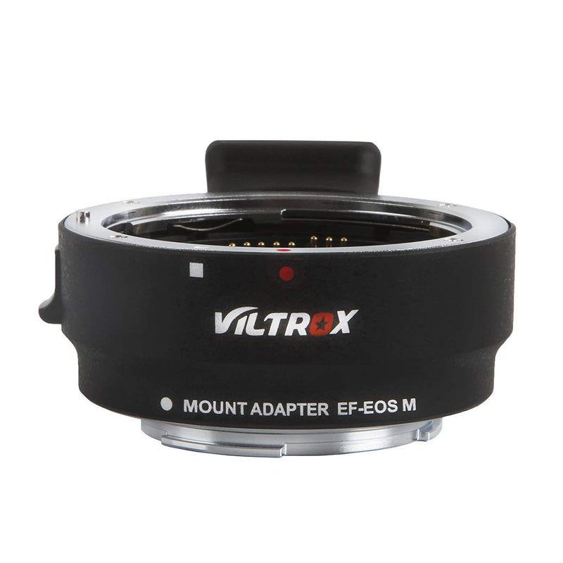 VILTROX EF-EOS M Auto Focus AF Lens Mount Adapter Ring Compatible for Canon EOS (EF/EF-S) D/SLR Lens to EOS M (EF-M Mount) Mirrorless Camera Body EOS M M2 M3 M5 M6 M10 M50 M100