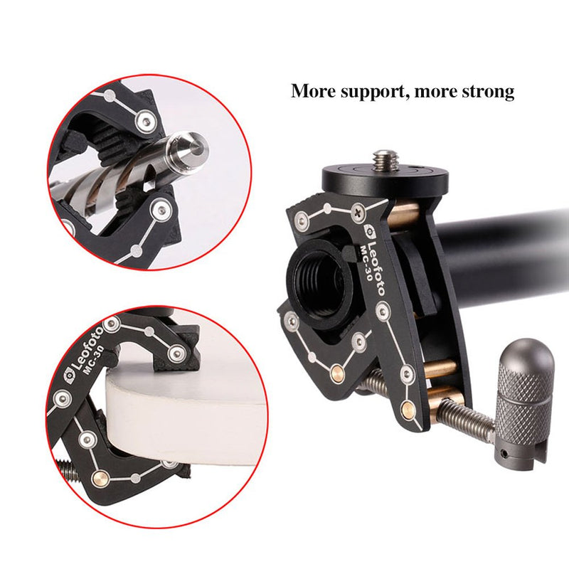 Mcoplus Universal Smartphone Tripod Stabilizer Mobile Phone Mount Adapter Adapter Mini PTZ and Universal Clip for Phones DSLR Camera
