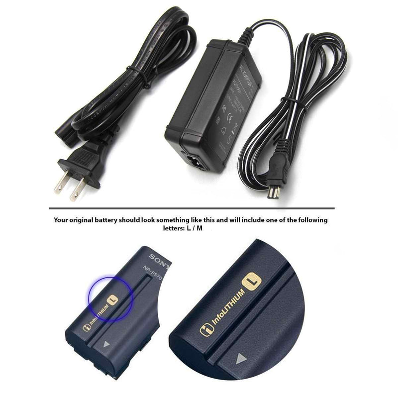 [AUSTRALIA] - Glorich AC-L100 Replacement AC Power Adapter/Charger to Replace AC-L100 AC-L10 AC-L10A AC-L10B AC-L15 AC-L15A AC-L15B for Sony Cameras and Camcorders 