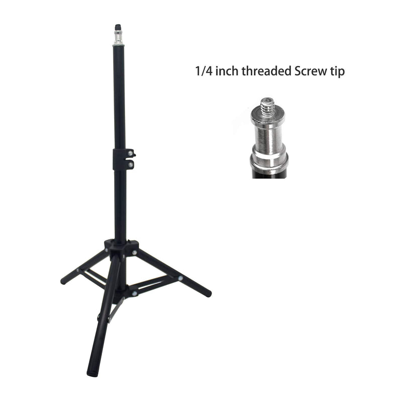 Seaigle Mini Light Stand 22inch/55cm Tabletop Light Stand Photography for Ring Light Video Recording Photo Studio Lighting