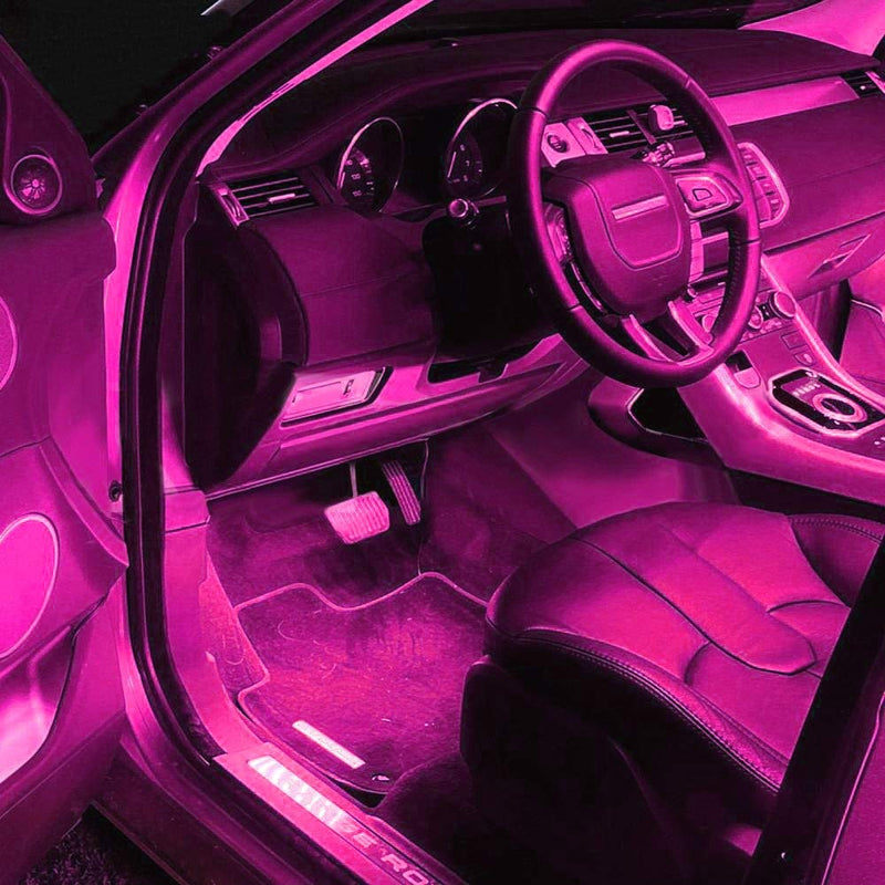 [AUSTRALIA] - Pink LED Strip Light, iNextStation 16ft/5m SMD5050 300 LEDs 12V Flexible Non-Waterproof LED Tape/ LED Rope/ LED Ribbon 【Pink】 Pink 