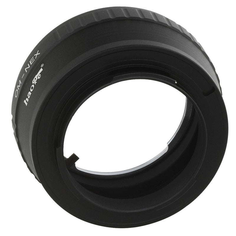 Haoge Lens Mount Adapter for Olympus Zuiko OM Mount Lens to Sony E NEX Camera as a3000 a3500 a5000 a5100 a6000 a6400 a6500 A7 A7R A7S A7II A7RII A7SII A7III A7RIII A9 VG20 VG30 VG900 FS700 FS7 FS5