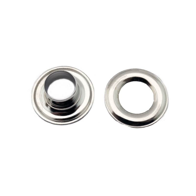 C.S. Osborne Nickel Grommets & Washers #N1-00 Size 00 (3/16" Hole) 144 Sets