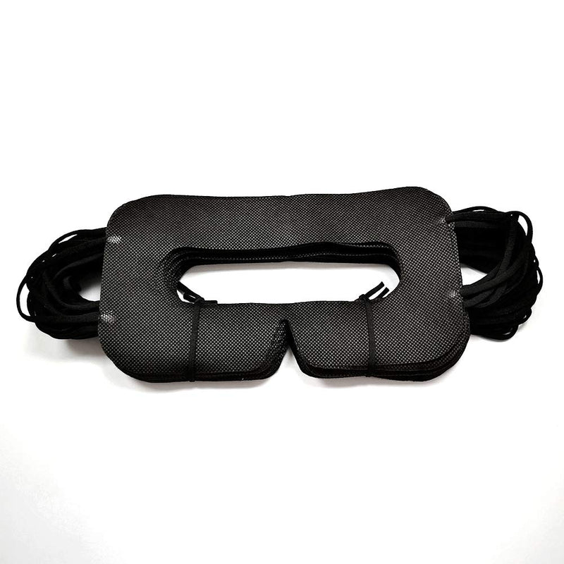 YinQin Disposable VR Mask 50PCS Universal Cover Mask for VR, VR Eye Cover Mask Sanitary VR Mask, VR Mask Rift, VR Cover Pad, Black (50 PCS)
