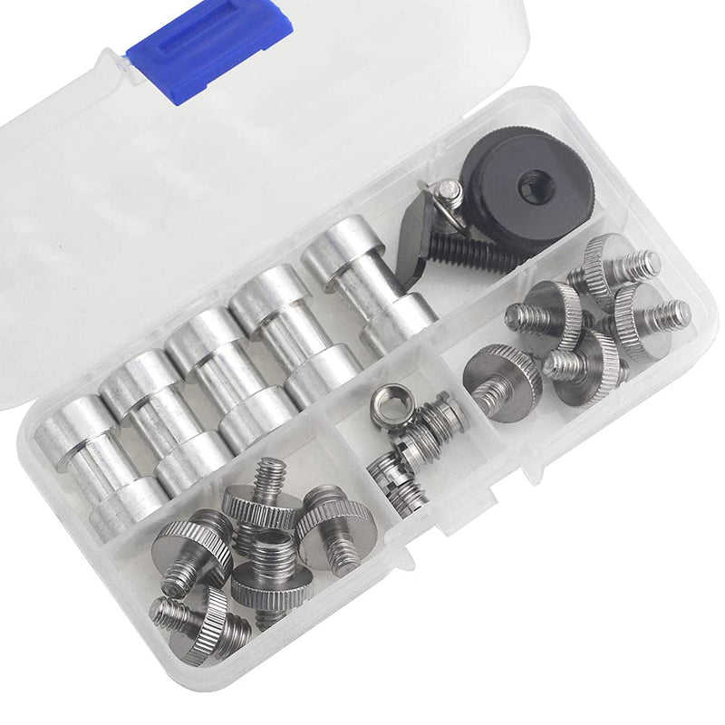 [AUSTRALIA] - XINMEIWEN 21Pack Camera Screw Adapter 1/4 to 1/4 Screw 1/4 to 3/8 Tripod Screw Adapter Hot Shoe Adapter for Camera Tripod Mono-pod Ball Head Flash Light Adapter-21P 