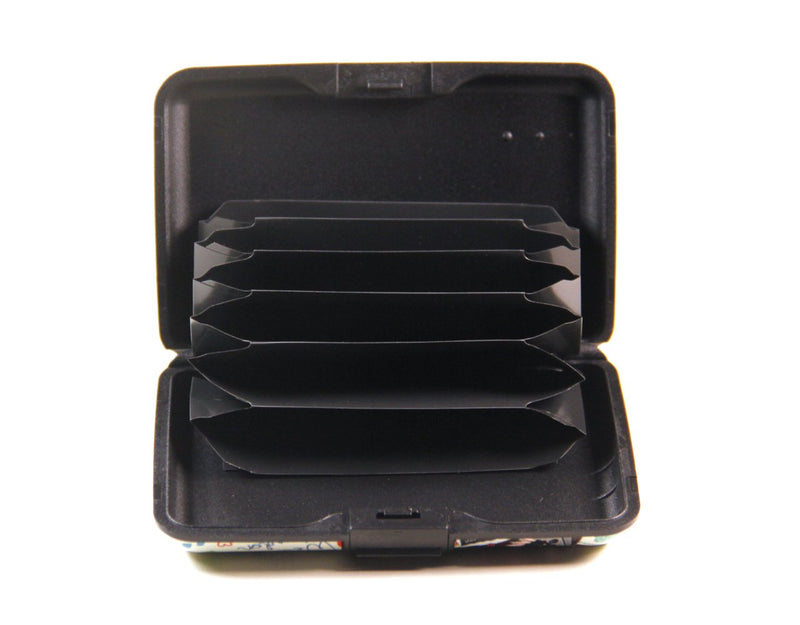 TBS RFID Blocking Card Holder Case-6 Slots-Beautiful Pattern-05 Mty-05