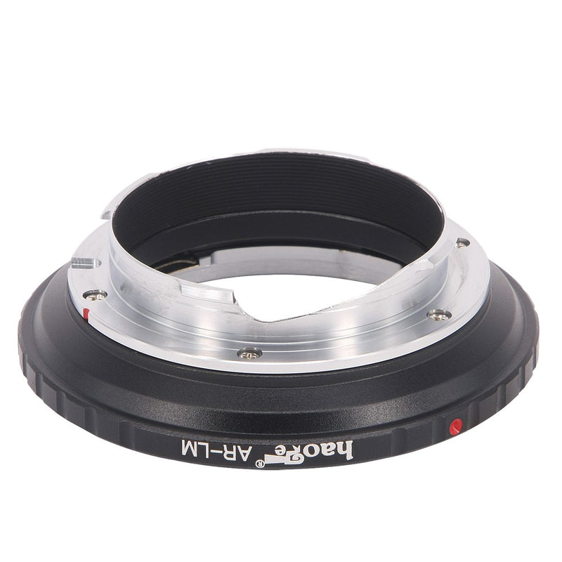 Haoge Lens Mount Adapter for Konica AR Lens to Leica M LM Mount Camera Such as M240, M240P, M262, M3, M2, M1, M4, M5, M6, MP, M7, M8, M9, M9-P, M Monochrom, M-E, M, M-P, M10, M-A