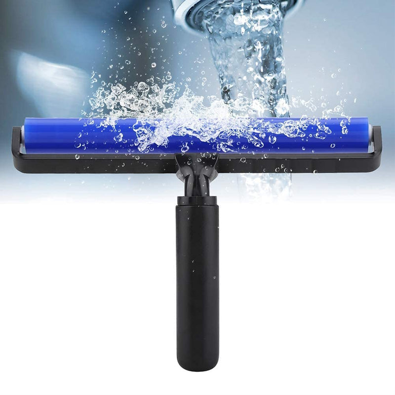 12 Inch Silicone Manual Roller Anti-Static Cleaner Tool,Under The Action of Static Electricity,Small Impurities Will be Adsorbed on The Drum 12"