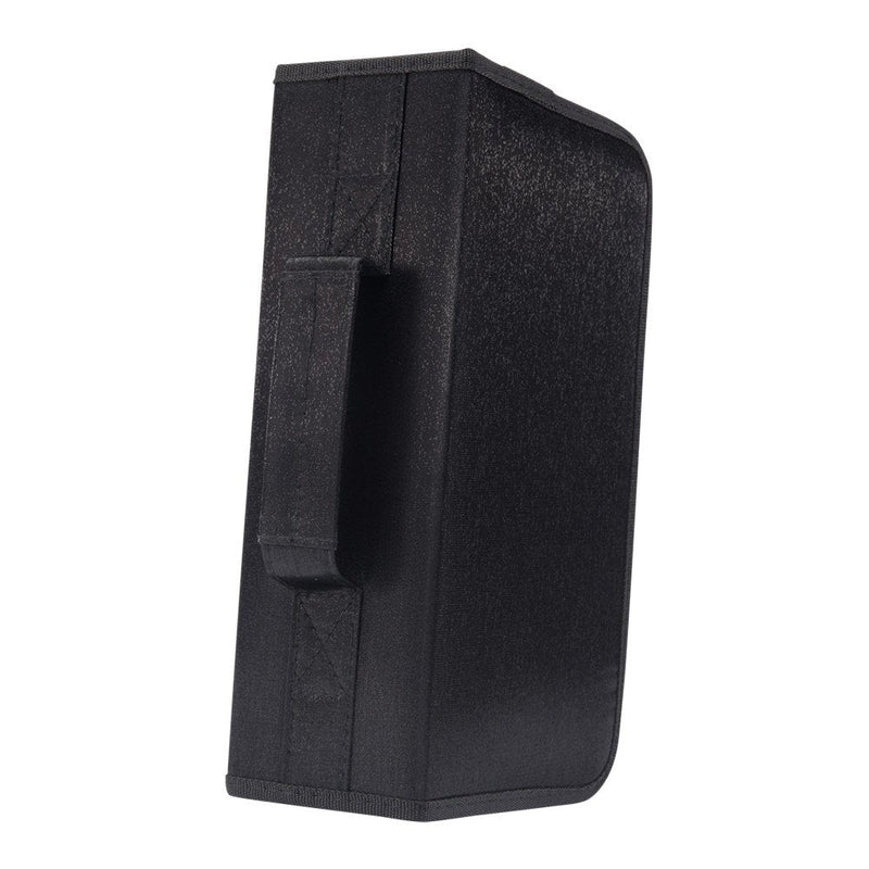 128 Capacity CD/DVD case Wallet, Storage,Holder,Booklet by Rekukos（Black） 128 Black