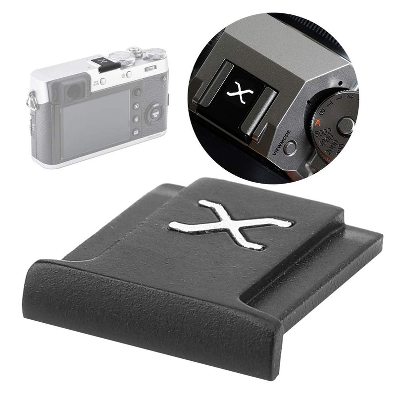 Bindpo Camera Hot Shoe Cover, All Metal Lightweight Camera Hot Shoe Protection Cover, for Fuji X Series Cameras