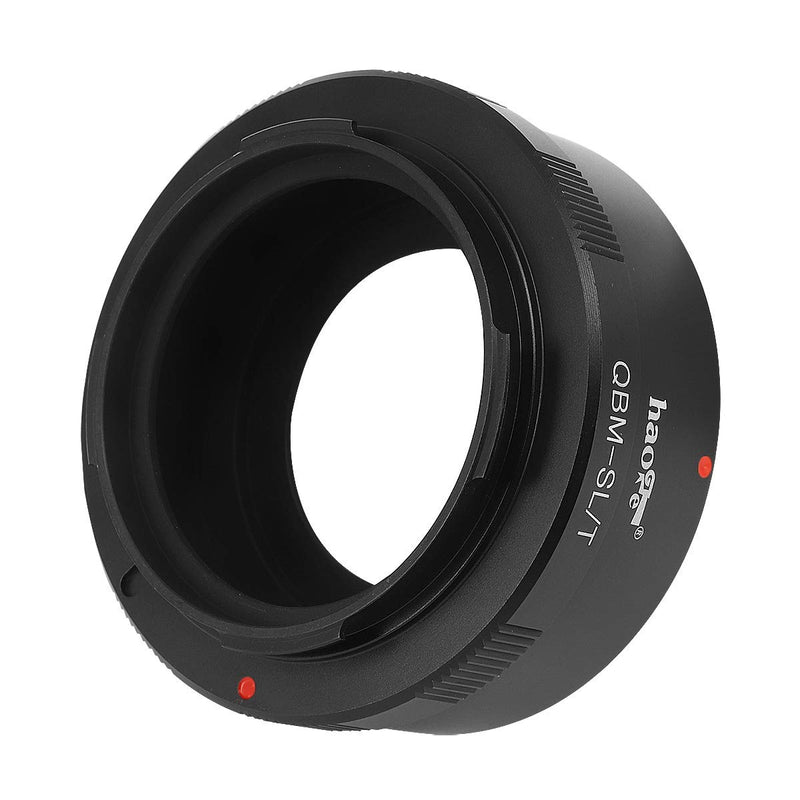 Haoge Manual Lens Mount Adapter for Rollei 35 SL35 QBM Quick Bayonet Mount Lens to Leica L Mount Camera Such as T, Typ701, TL, TL2, CL (2017), SL, Typ 601, Typ601, Panasonic S1 / S1R / S1H, Sigma fp