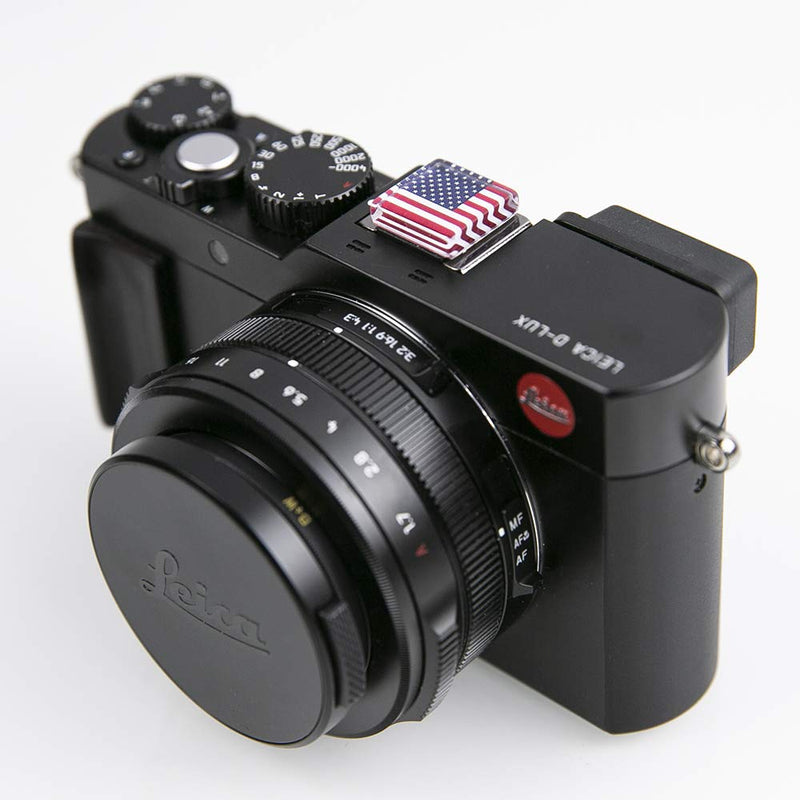 Foto&Tech EXACT FIT "American Flag" Design Hot Shoe Cover Cap Compatible with Canon Nikon Sony Panasonic Fujifilm Olympus Pentax Sigma DSLR/SLR/EVIL Camera