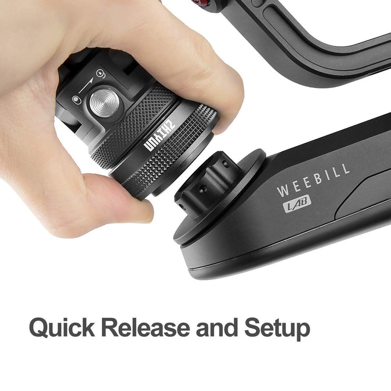 Zhiyun Weebill S Weebill Lab Stabilizer TransMount Quick Setup Kit with 1/4 Inch Screw for Weebill Lab Crane 3 Crane Plus Gimabl