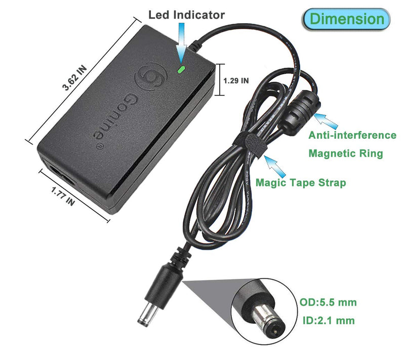 [AUSTRALIA] - Gonine AC-PW20 Power Supply AC Adapter NP-FW50 Dummy Battery DC Coupler Set, for Sony Alpha A6500, A6400, A6300, A7, A7II, A7RII, A7SII, A7S, A7S2, A7R, A7R2, A55, A5100, RX10 Cameras. 