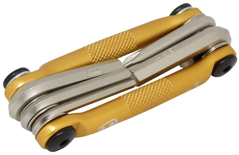 Crankbrothers M5 Multi-Tool + Case Gold