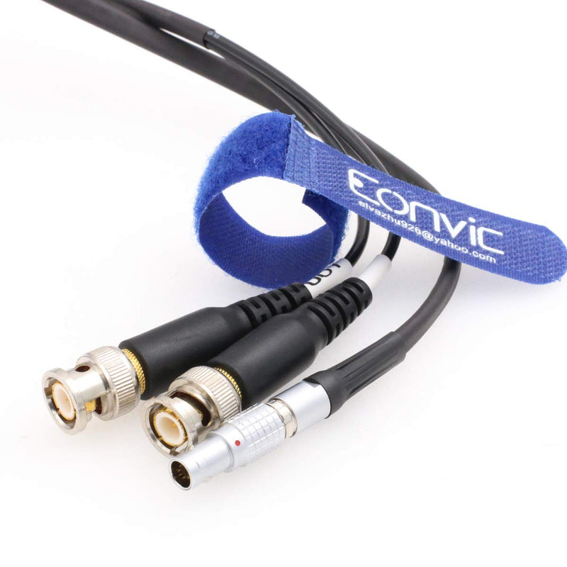 Eonvic Cables- Time Code Input Output Cable for Sound Devices XL-LB2 0B 5pin to BNC