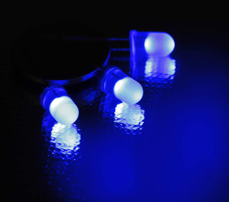 CO RODE 450pcs 5mm LED Light Emitting Diodes LEDs Assortment Kit