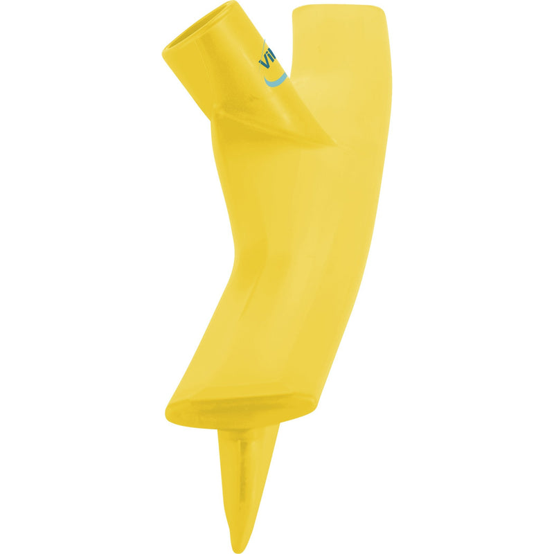 Vikan 71606 Rubber Polypropylene Frame Single Blade Squeegee, 24", Yellow 7160