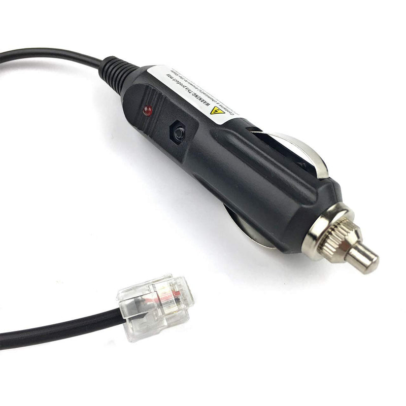 Eagleggo Car Power Cord for Escort Passport 8500 x50 Radar Detector Straight Cord 6ft New