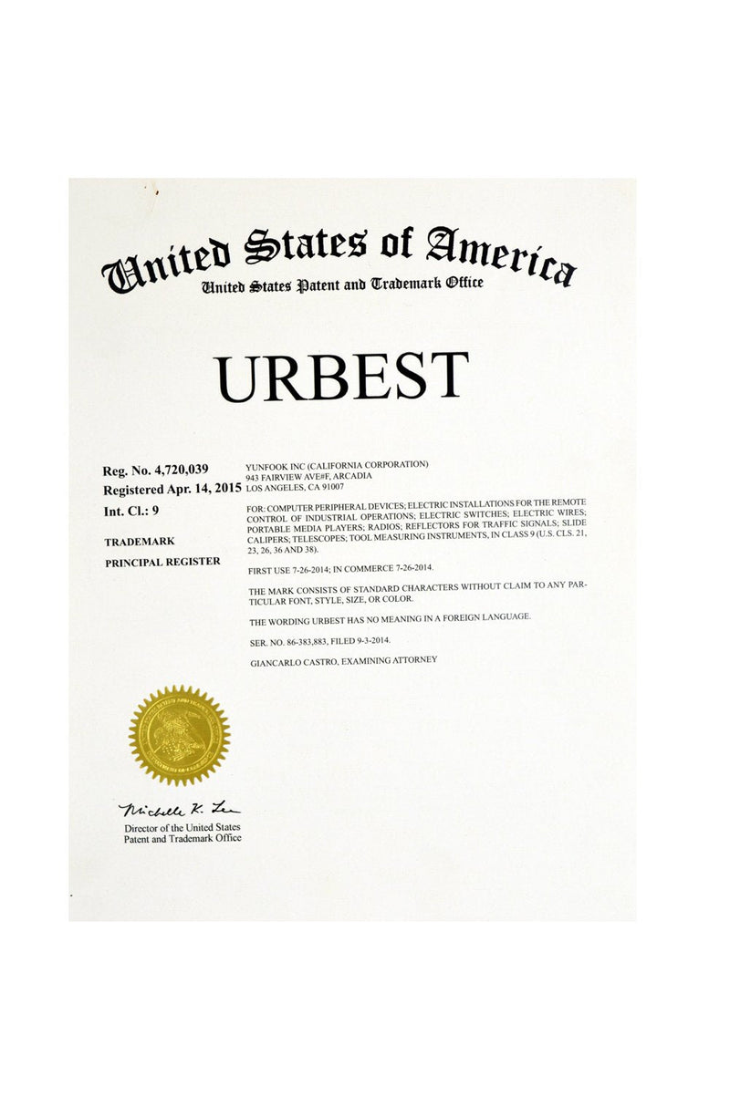 URBEST 305M White PCB Solder PVC Coated Tin Plated Copper Wire Wire-Wrapping 30AWG 105 Celsius Cable Roll (8 Colors)