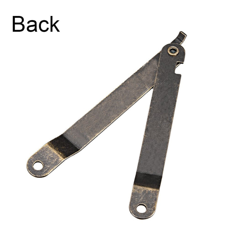 uxcell Folding Support Hinge Furniture Decorative Box Lid Hinges Bronze Tone 97mmx11mm 15 Pcs