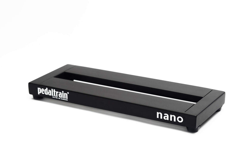 Pedaltrain PT-NANO-SC Nano Effects Pedal Board with Soft Case 2 Rails - 14" x 5.5" Nano with Soft Case