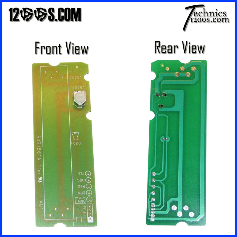Technics 1200/1210 Mk2 Mk3 M3d Mk4 Mk5 Mk6 Pitch Control Printed Circuit Board PCB with Potentiometer