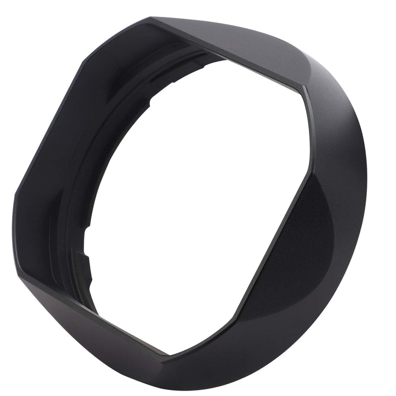 Haoge LH-X13B Bayonet Dedicated Lens Hood of Square Metal for Fuji Fujifilm Fujinon XF 18-55mm F2.8-4 R LM OIS Lens and Fujinon XF 14mm F2.8 R Lens (New Version with a Hood Metal Cap)