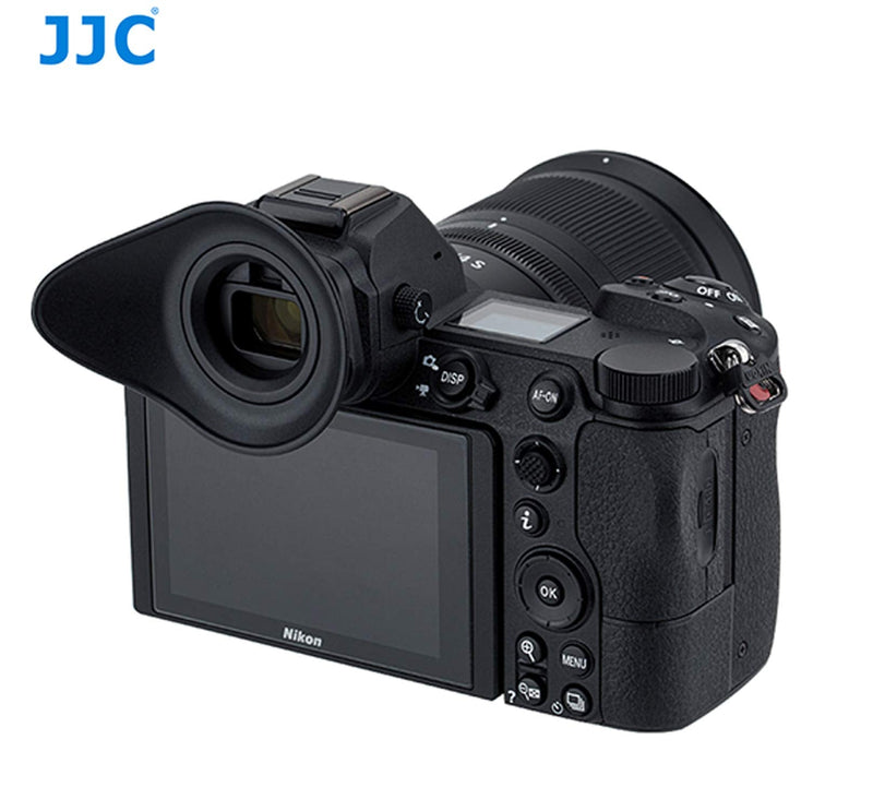 JJC EN-DK29II Ergonomic Large Eye Cup for Nikon Z5 Z6 Z7 Z6 II Z7 II, 360° Rotatable, Soft TPU Rubber, Z5 Z6 Z7 Z6II Z7II Eyecup Eye Piece, Viewfinder, Size: 65x52x29mm, Replaces Nikon DK29 Eyecup Z6 Z7 Eyecup