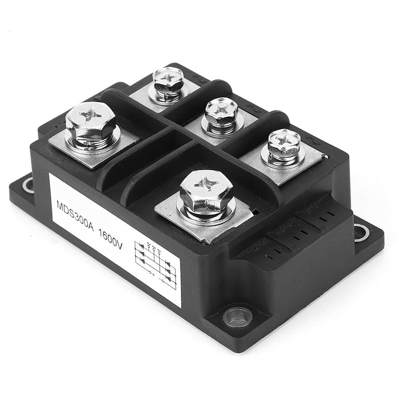 Silicon Bridge Rectifier, MDS Full Wave Three Phase Rectifier Bridge 3-Phase Resin Packed Rectification Module 300A 1600V