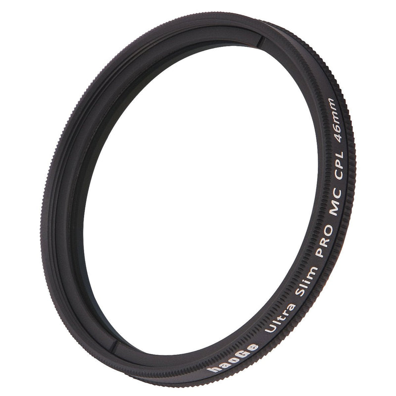Haoge 46mm MC CPL Multicoated Circular Polarizer Polarizing Lens Filter for Olympus M.Zuiko Digital ED 17mm F1.8 12mm F2.0, Carl Zeiss C Sonnar T 50mm f1.5 ZM Lens